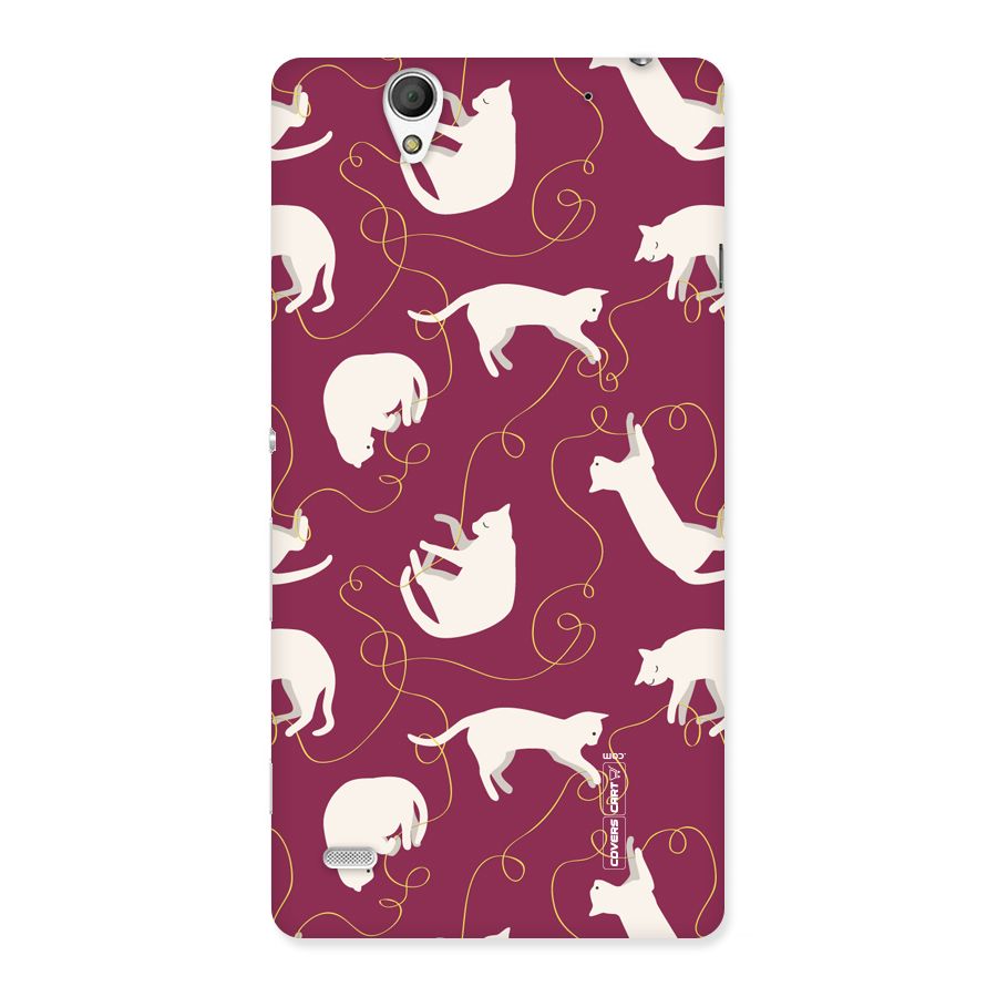 Lazy Kitty Back Case for Sony Xperia C4