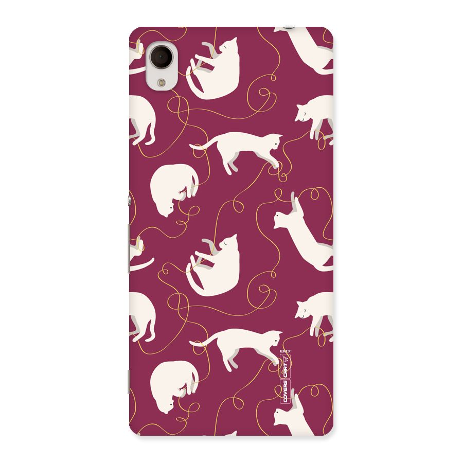 Lazy Kitty Back Case for Sony Xperia M4