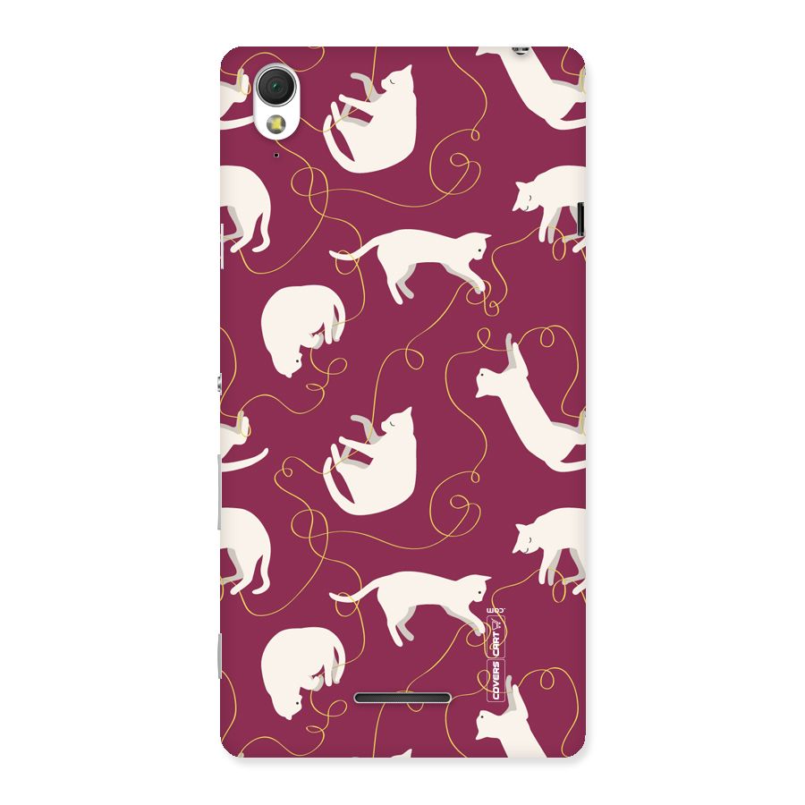 Lazy Kitty Back Case for Sony Xperia T3