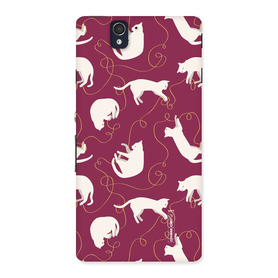 Lazy Kitty Back Case for Sony Xperia Z