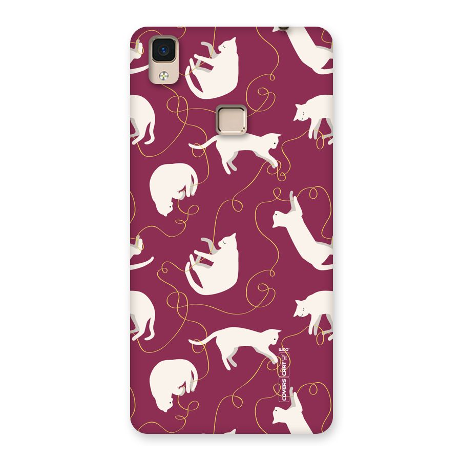 Lazy Kitty Back Case for V3 Max