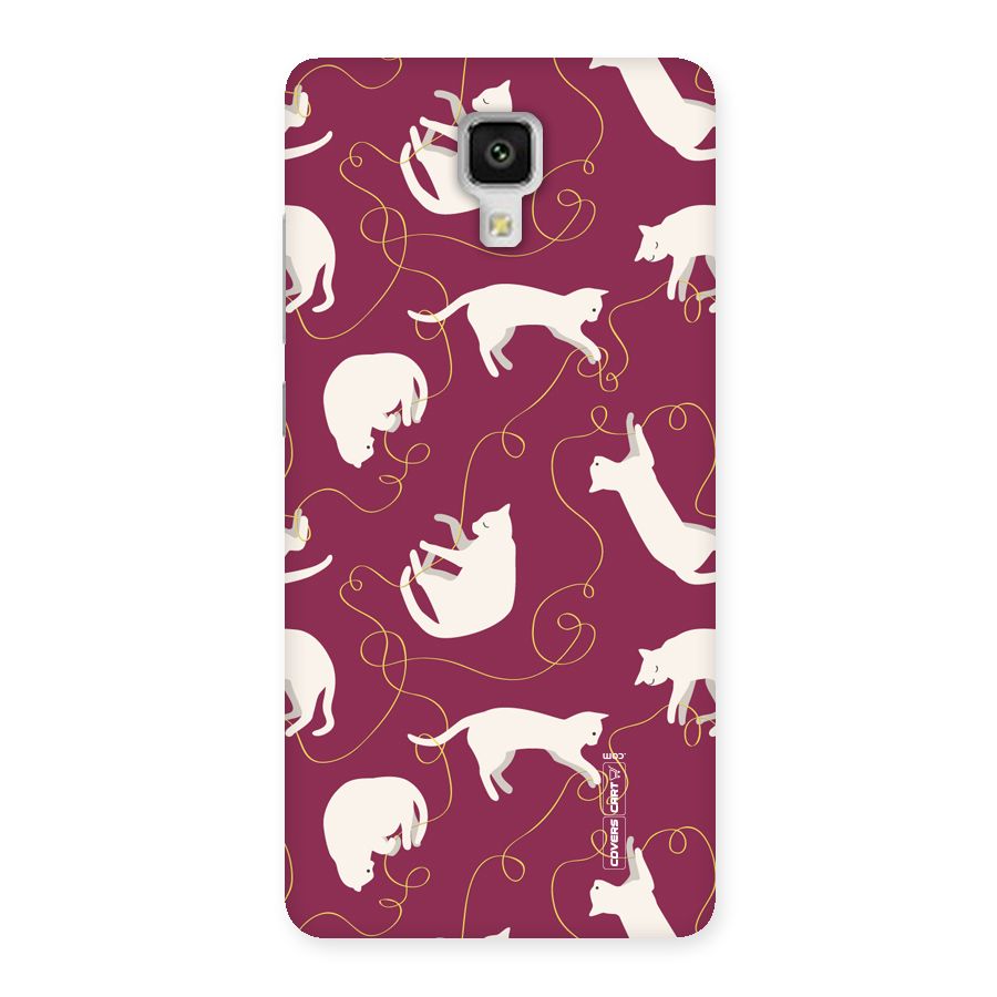 Lazy Kitty Back Case for Xiaomi Mi 4