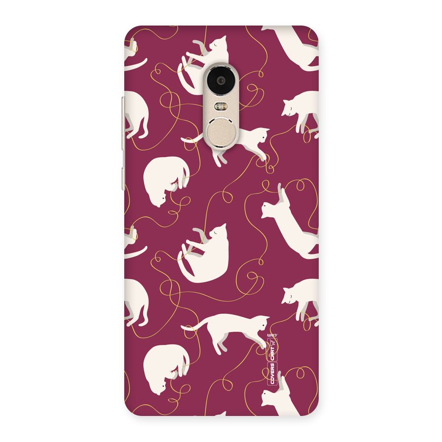 Lazy Kitty Back Case for Xiaomi Redmi Note 4