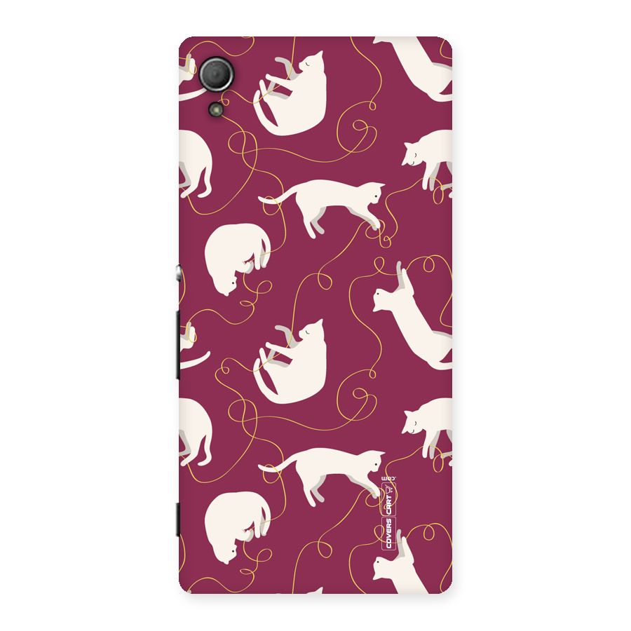 Lazy Kitty Back Case for Xperia Z4