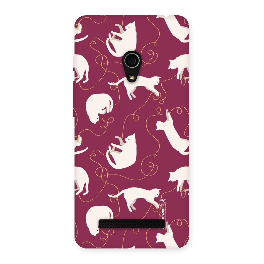 Lazy Kitty Back Case for Zenfone 5