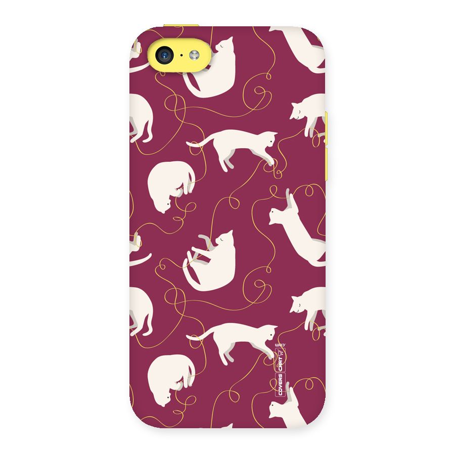 Lazy Kitty Back Case for iPhone 5C