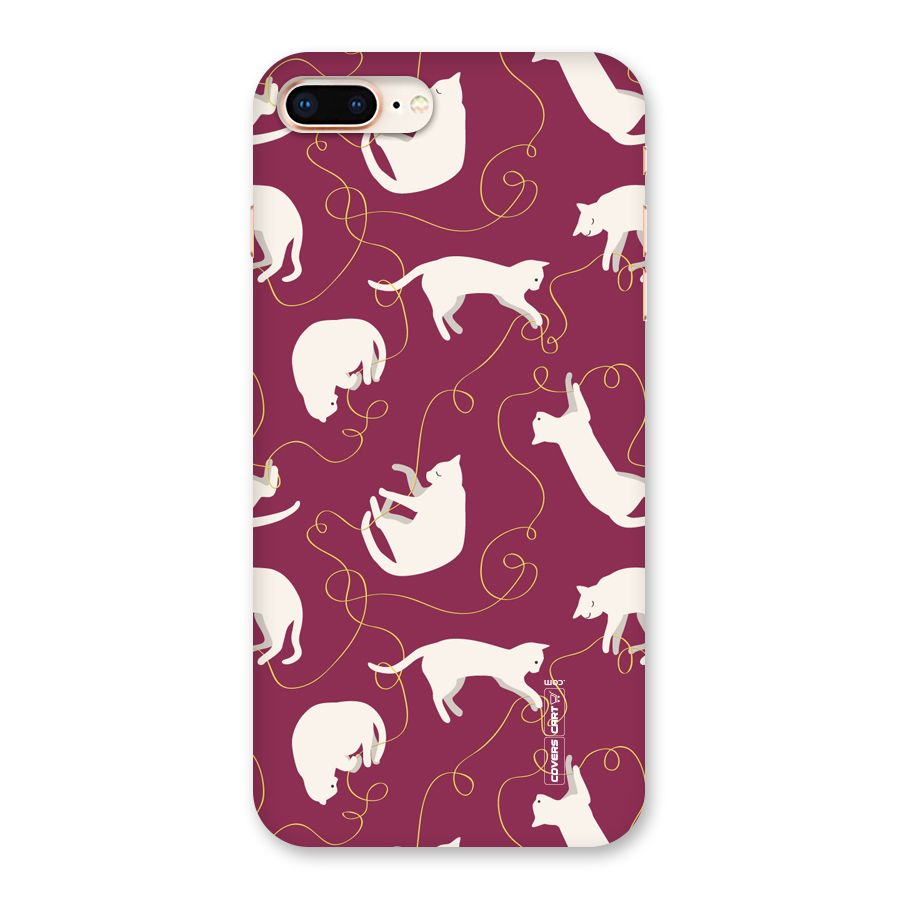 Lazy Kitty Back Case for iPhone 8 Plus