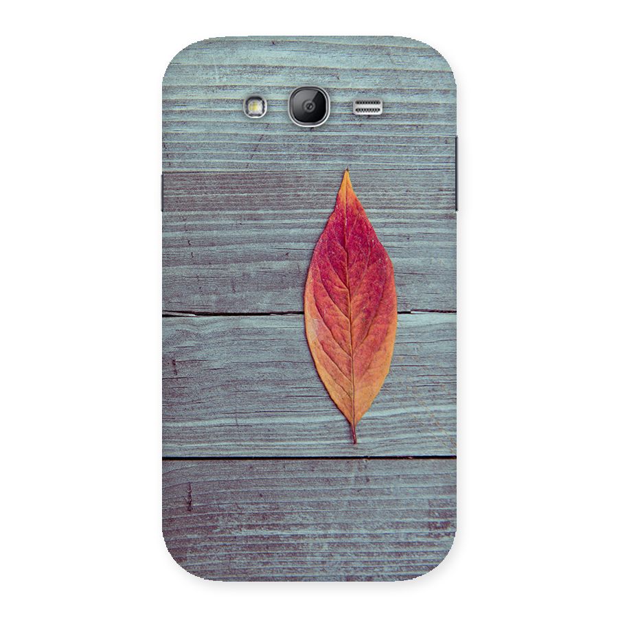 Classic Wood Leaf Back Case for Galaxy Grand Neo Plus