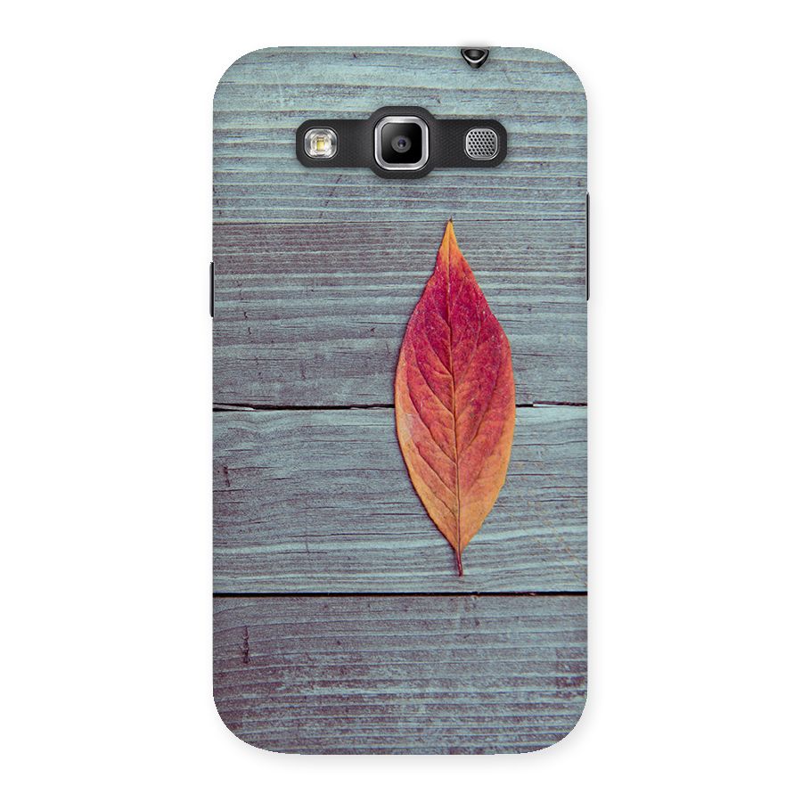 Classic Wood Leaf Back Case for Galaxy Grand Quattro
