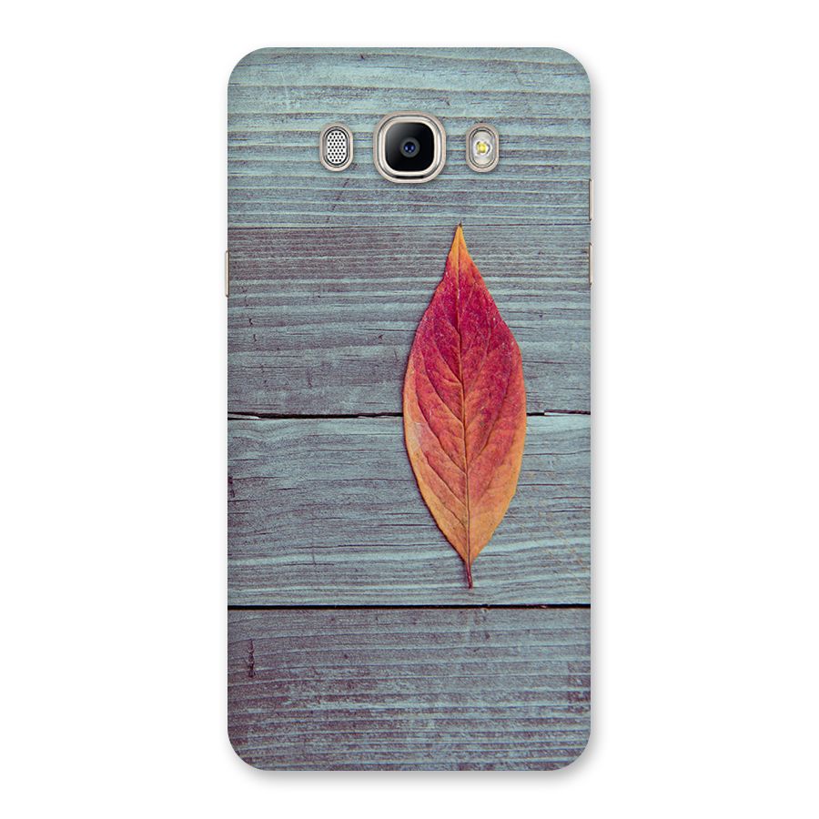 Classic Wood Leaf Back Case for Galaxy On8