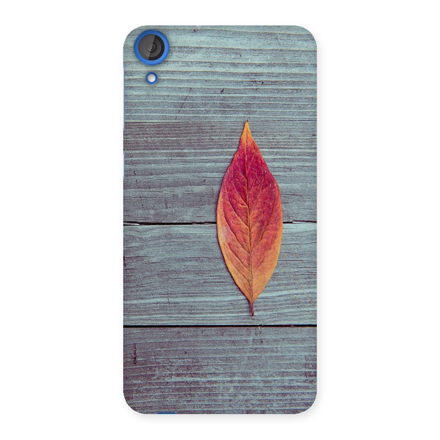 Classic Wood Leaf Back Case for HTC Desire 820