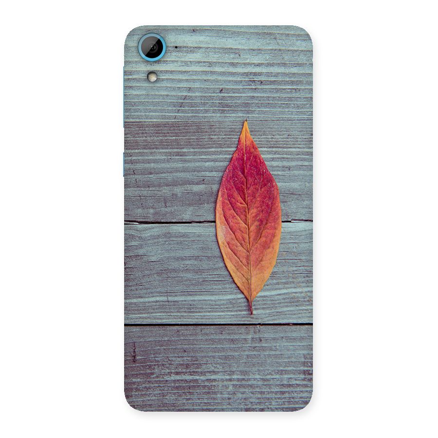 Classic Wood Leaf Back Case for HTC Desire 826