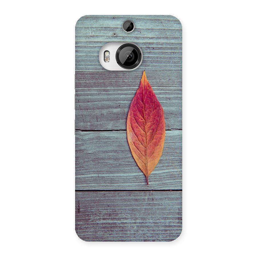 Classic Wood Leaf Back Case for HTC One M9 Plus