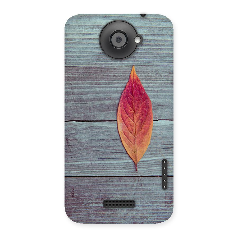 Classic Wood Leaf Back Case for HTC One X