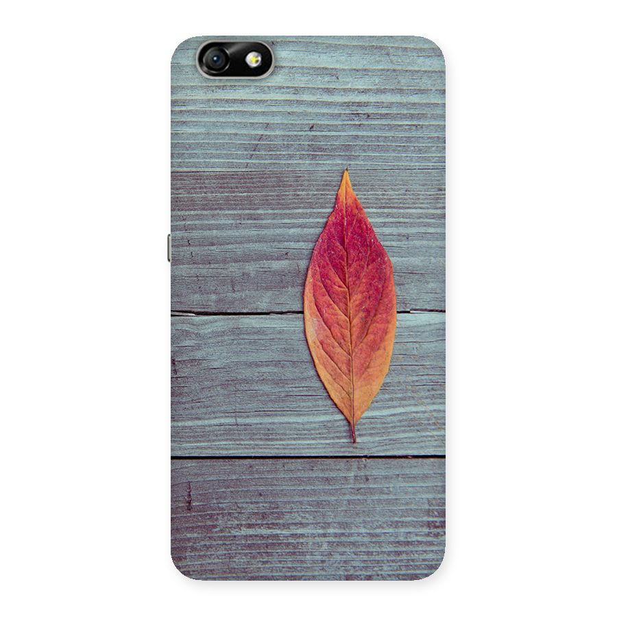 Classic Wood Leaf Back Case for Honor 4X