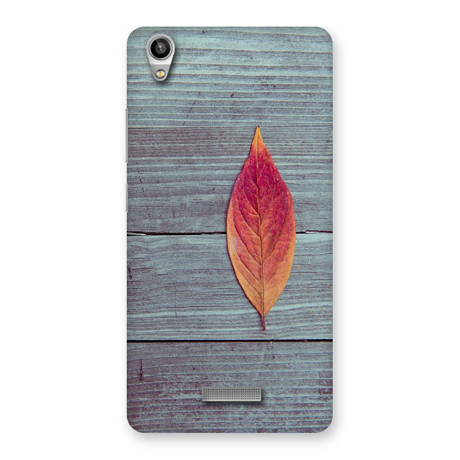 Classic Wood Leaf Back Case for Lava-Pixel-V1