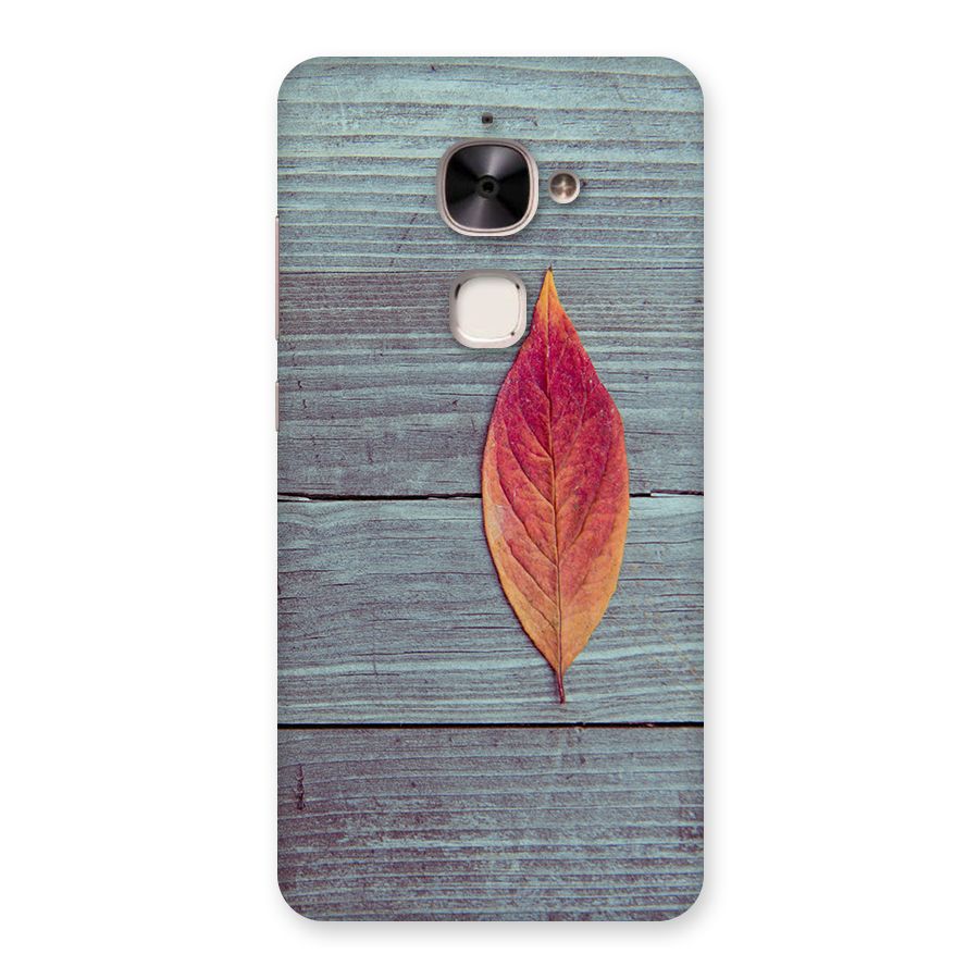 Classic Wood Leaf Back Case for Le 2