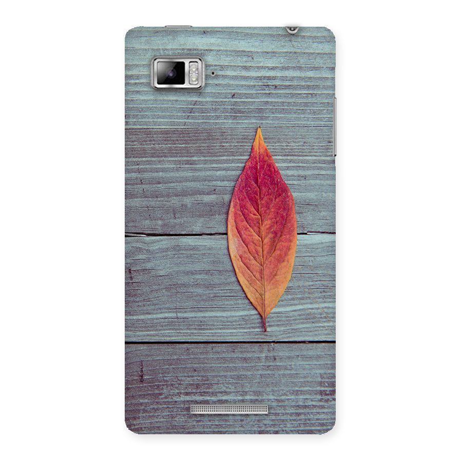 Classic Wood Leaf Back Case for Lenovo Vibe Z K910