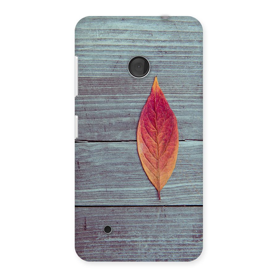 Classic Wood Leaf Back Case for Lumia 530