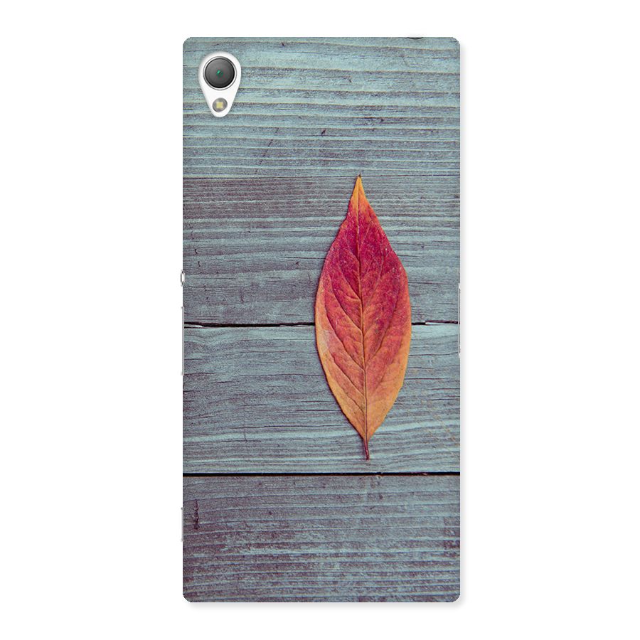 Classic Wood Leaf Back Case for Sony Xperia Z3