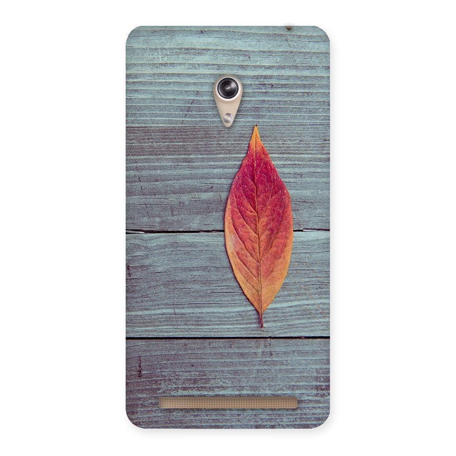 Classic Wood Leaf Back Case for Zenfone 6