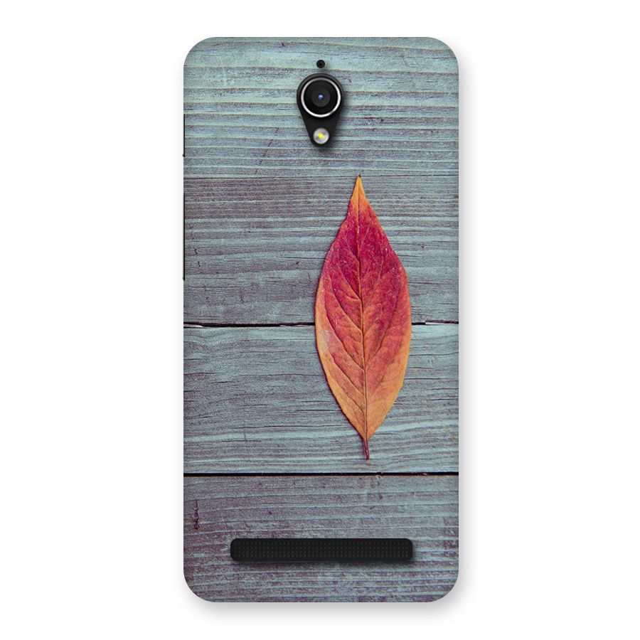 Classic Wood Leaf Back Case for Zenfone Go