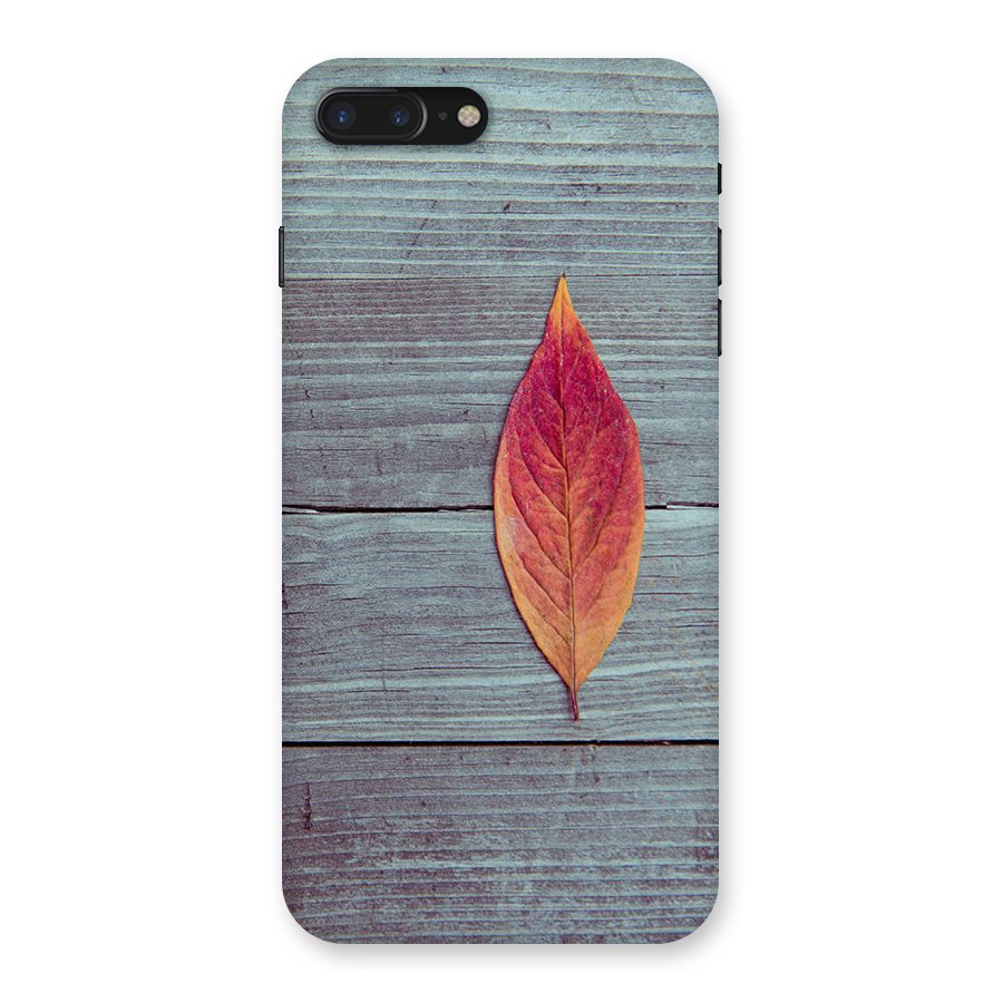 Classic Wood Leaf Back Case for iPhone 7 Plus