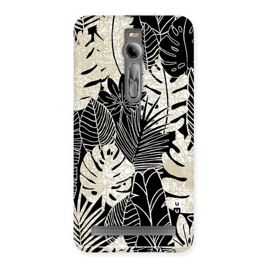 Leaf Pattern Back Case for Asus Zenfone 2