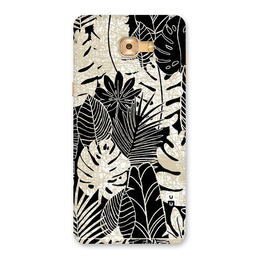 Leaf Pattern Back Case for Galaxy C9 Pro