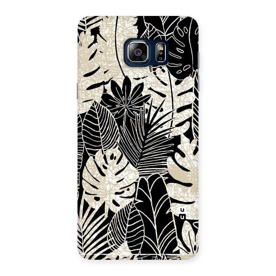 Leaf Pattern Back Case for Galaxy Note 5