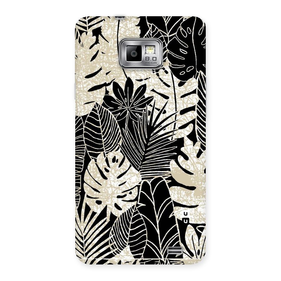 Leaf Pattern Back Case for Galaxy S2