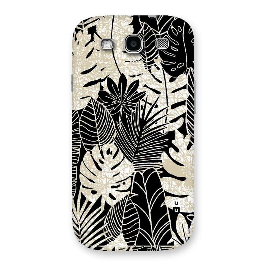 Leaf Pattern Back Case for Galaxy S3