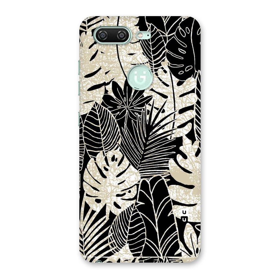 Leaf Pattern Back Case for Gionee S10