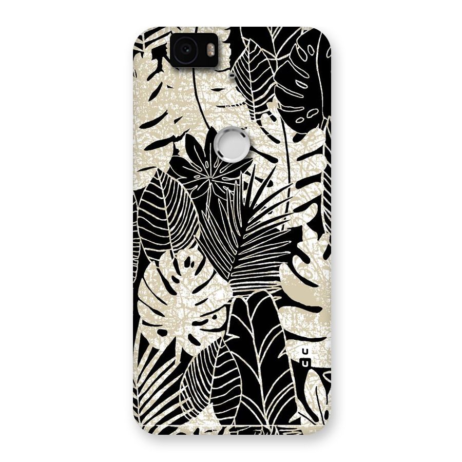 Leaf Pattern Back Case for Google Nexus-6P
