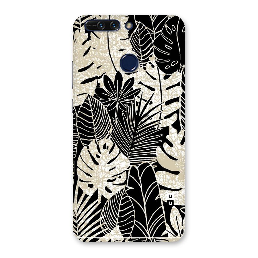 Leaf Pattern Back Case for Honor 8 Pro