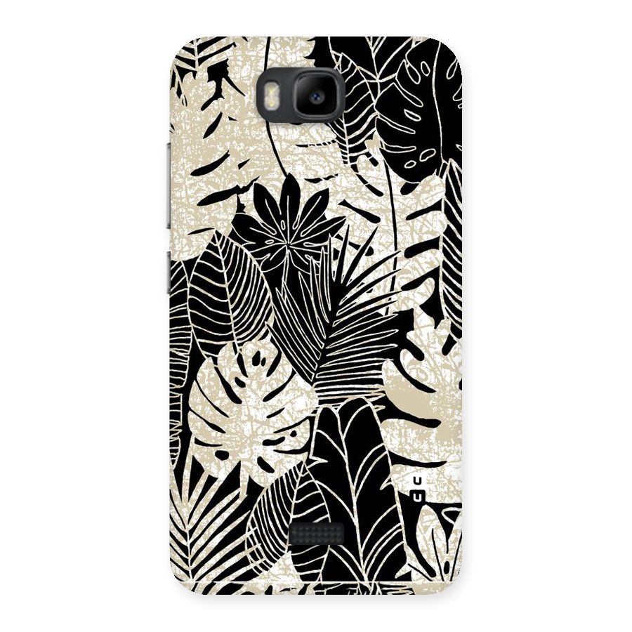Leaf Pattern Back Case for Honor Bee