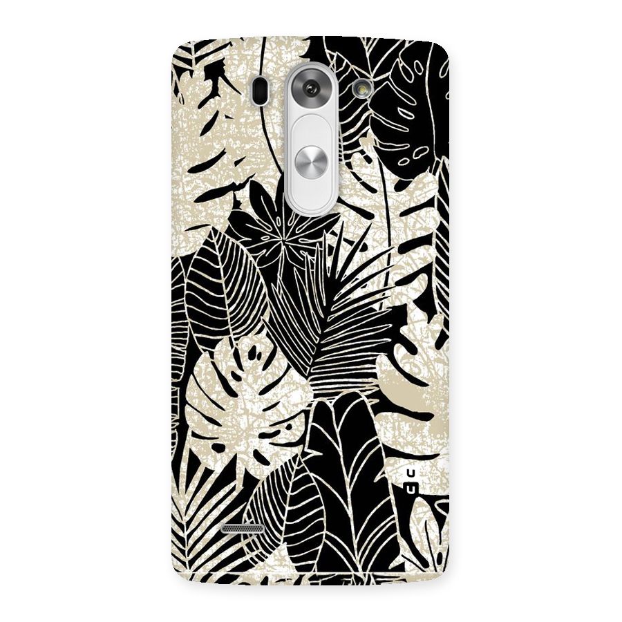 Leaf Pattern Back Case for LG G3 Mini