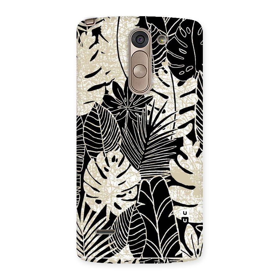Leaf Pattern Back Case for LG G3 Stylus