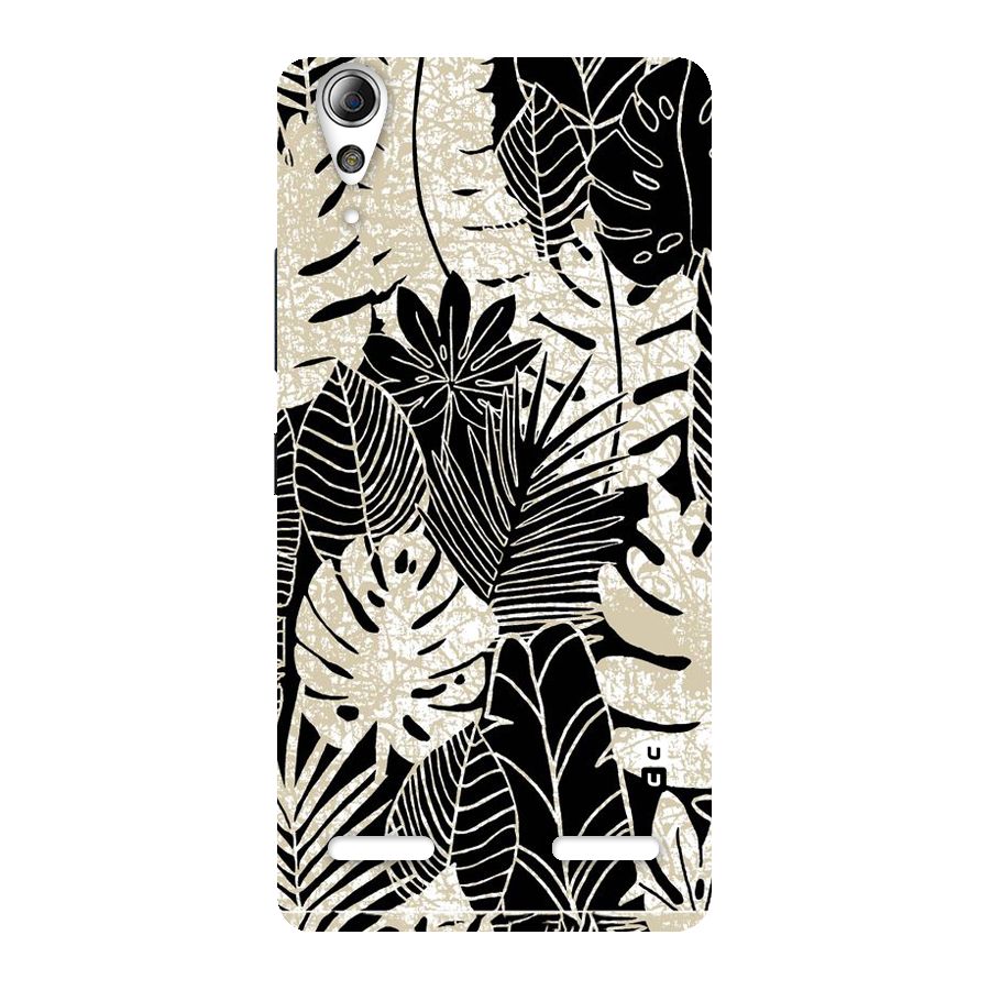 Leaf Pattern Back Case for Lenovo A6000 Plus