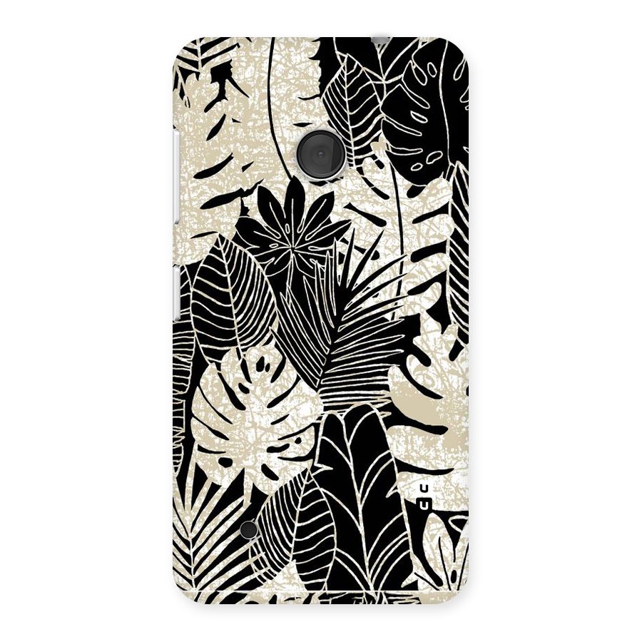 Leaf Pattern Back Case for Lumia 530