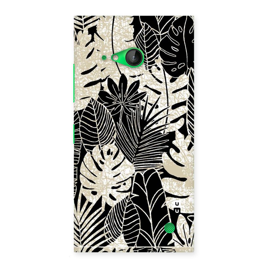Leaf Pattern Back Case for Lumia 730