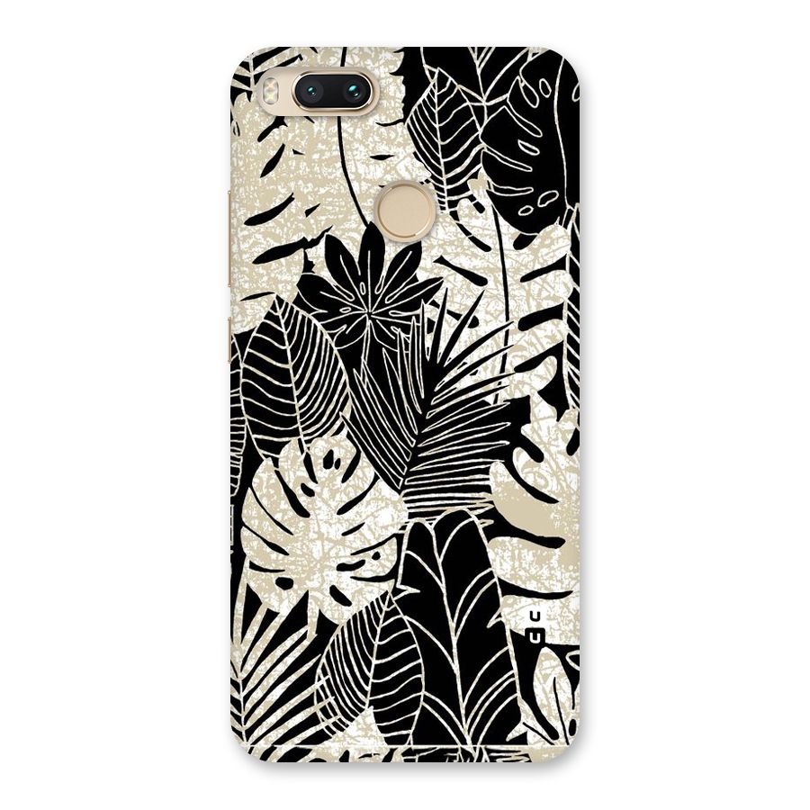 Leaf Pattern Back Case for Mi A1