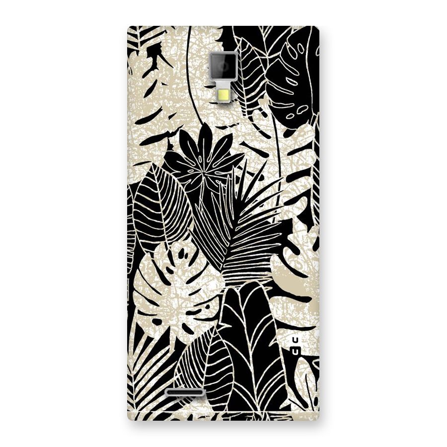 Leaf Pattern Back Case for Micromax Canvas Xpress A99
