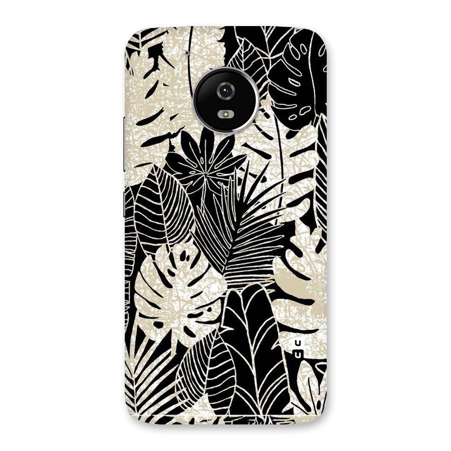 Leaf Pattern Back Case for Moto G5