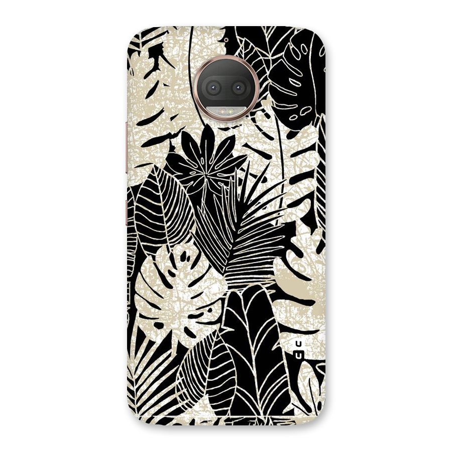 Leaf Pattern Back Case for Moto G5s Plus