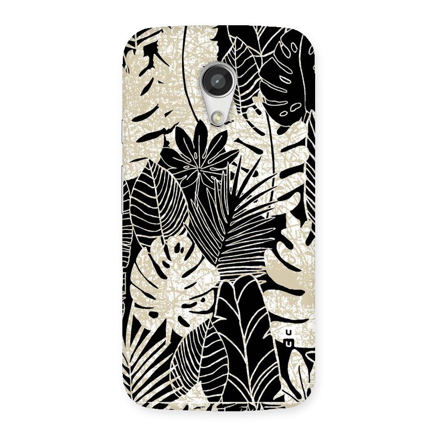 Leaf Pattern Back Case for Moto G 2nd Gen