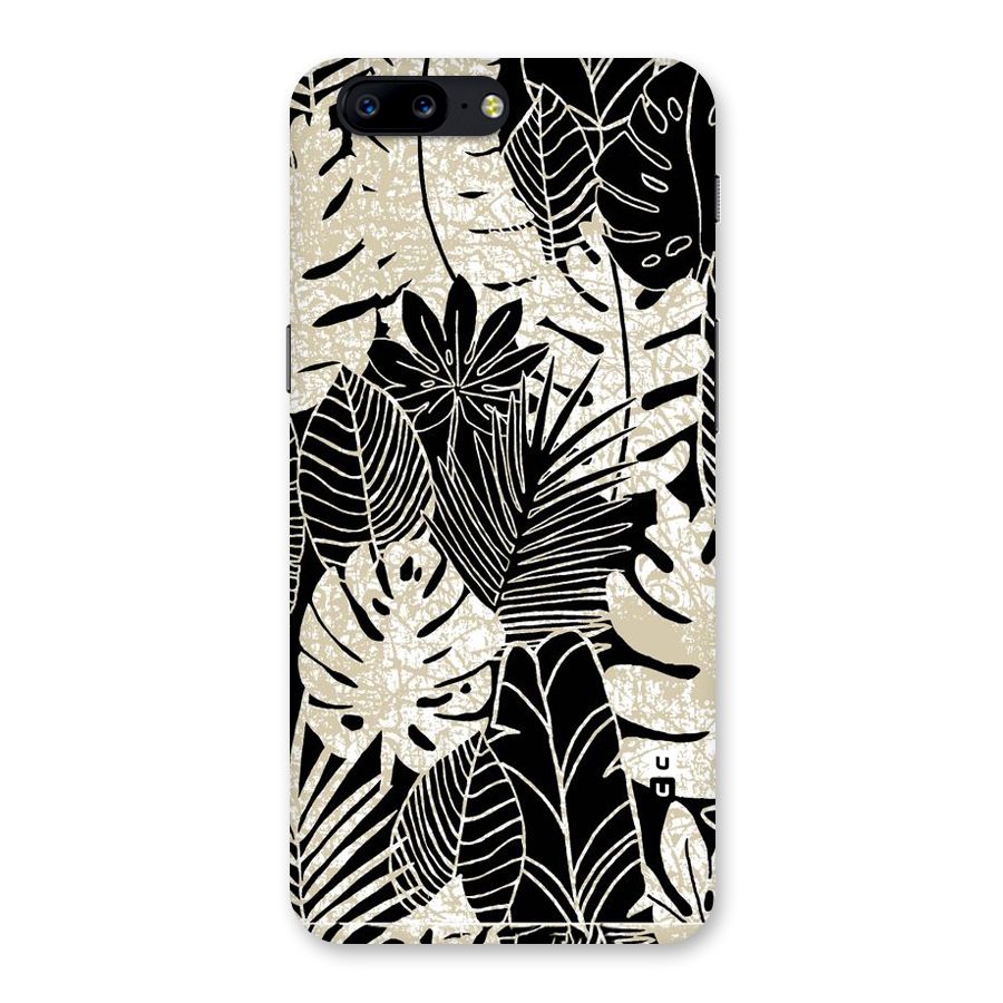 Leaf Pattern Back Case for OnePlus 5
