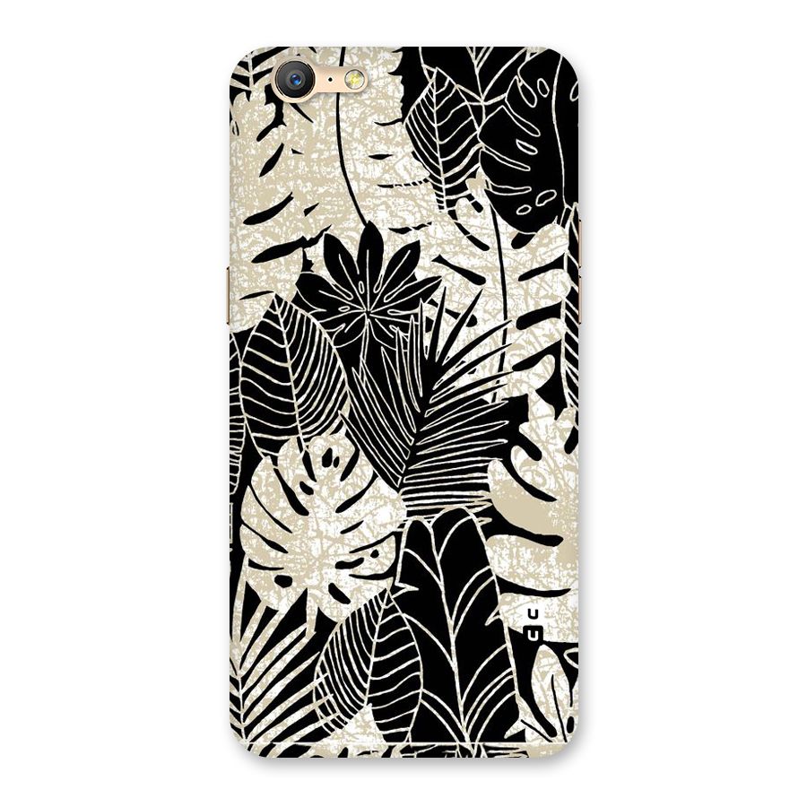 Leaf Pattern Back Case for Oppo A57