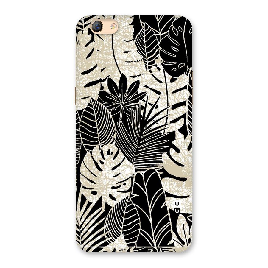 Leaf Pattern Back Case for Oppo F3 Plus