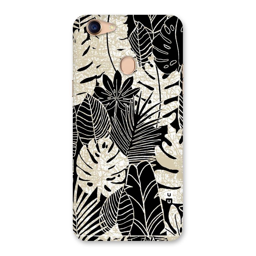 Leaf Pattern Back Case for Oppo F5